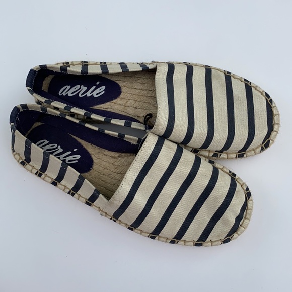 Aerie Striped espadrilles! Size 6! - Picture 3 of 7